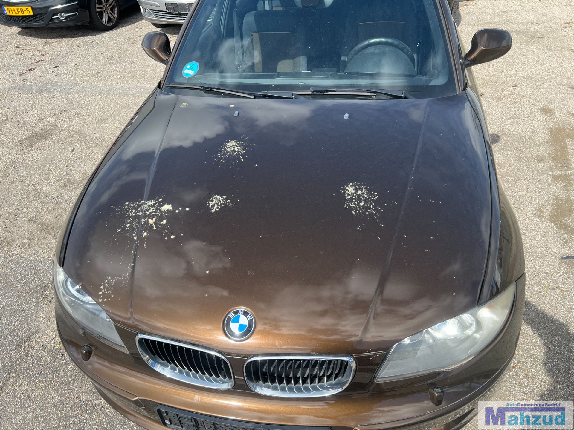 BMW 1 serie E87 Bruin B09/8 motorkap 2004-2011