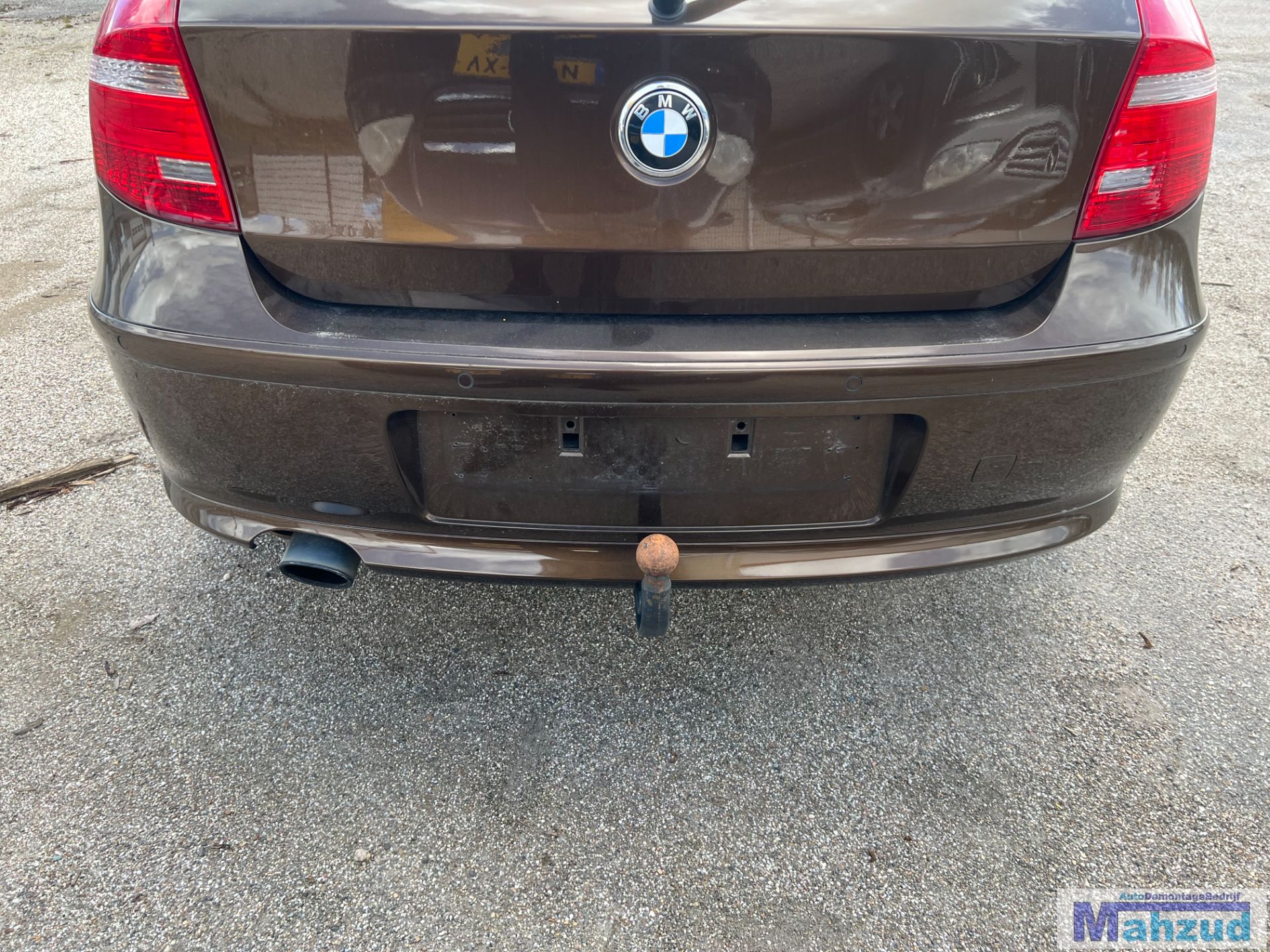 BMW 1 serie E87 Bruin B09/8 achterbumper 2004-2011