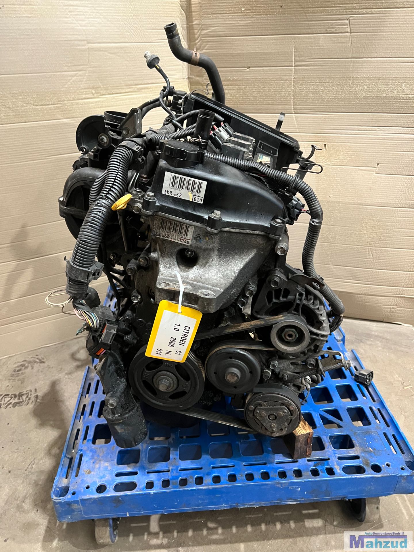 CITROEN C1 AYGO 107 1.0 Motorblok motor compoleet 2005-2014