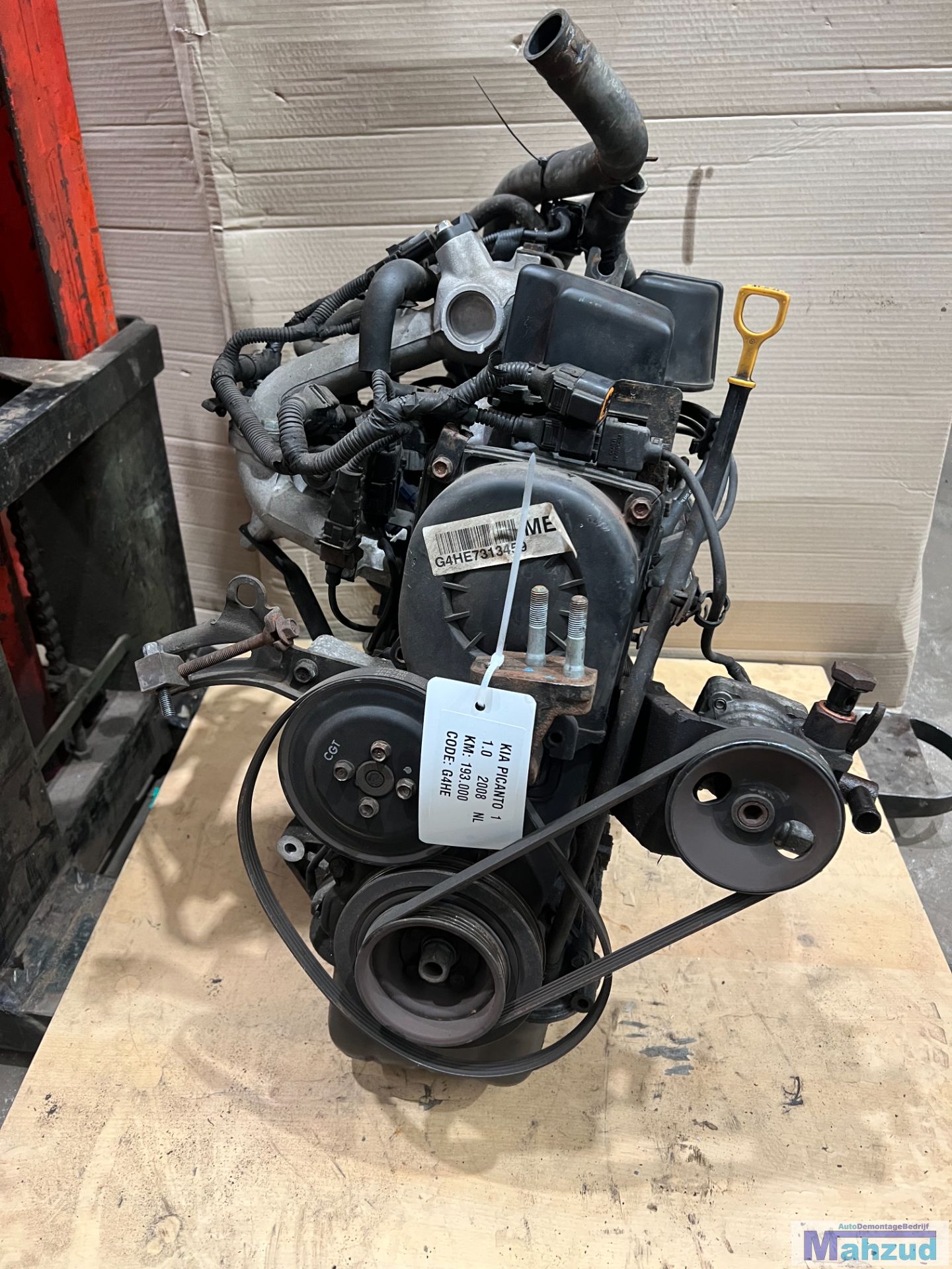 KIA PICANTO 1 1.0 Motorblok motor G4HE