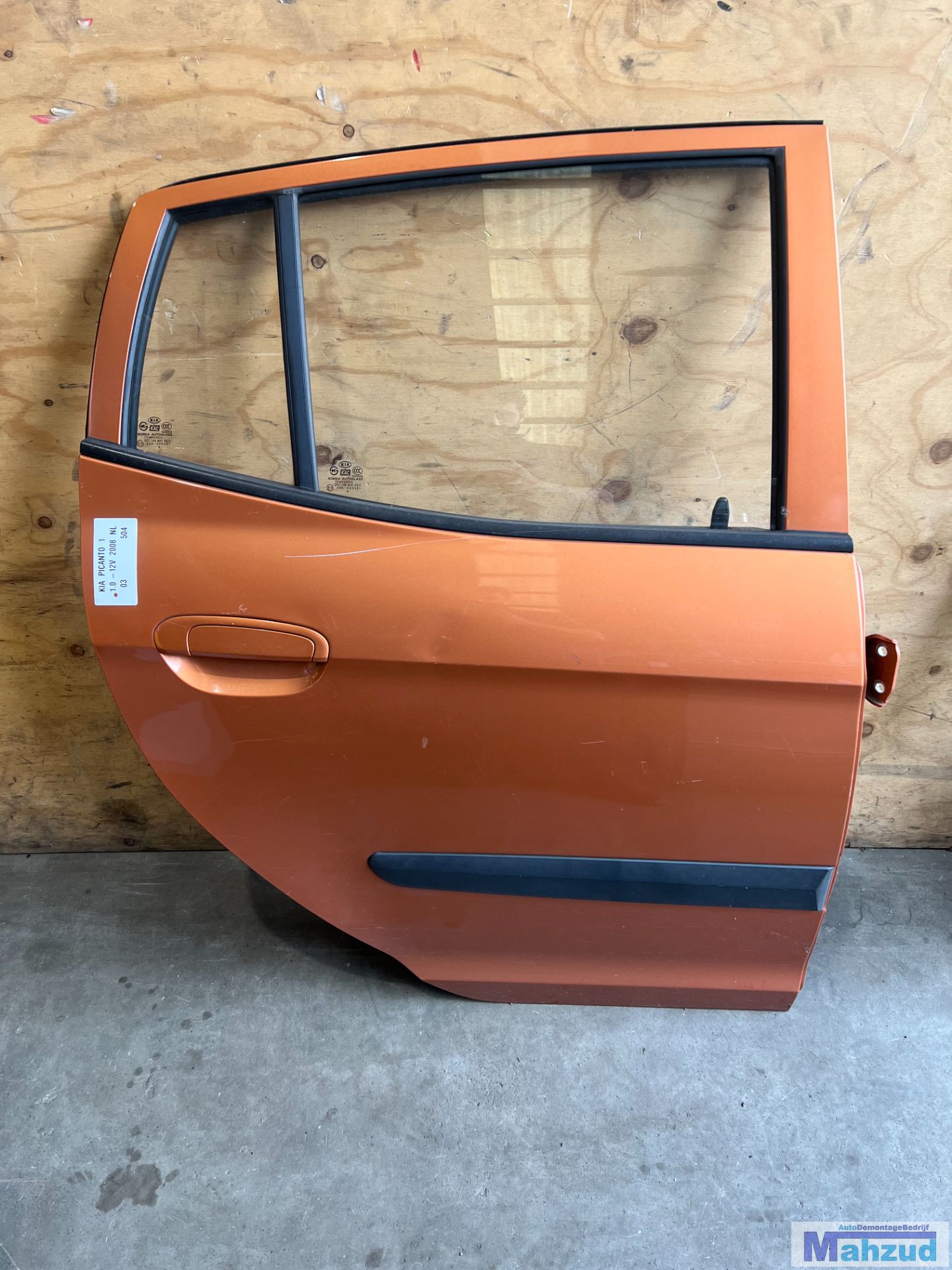 KIA PICANTO 1 Oranje 03 Rechts achter deur 2004-2010