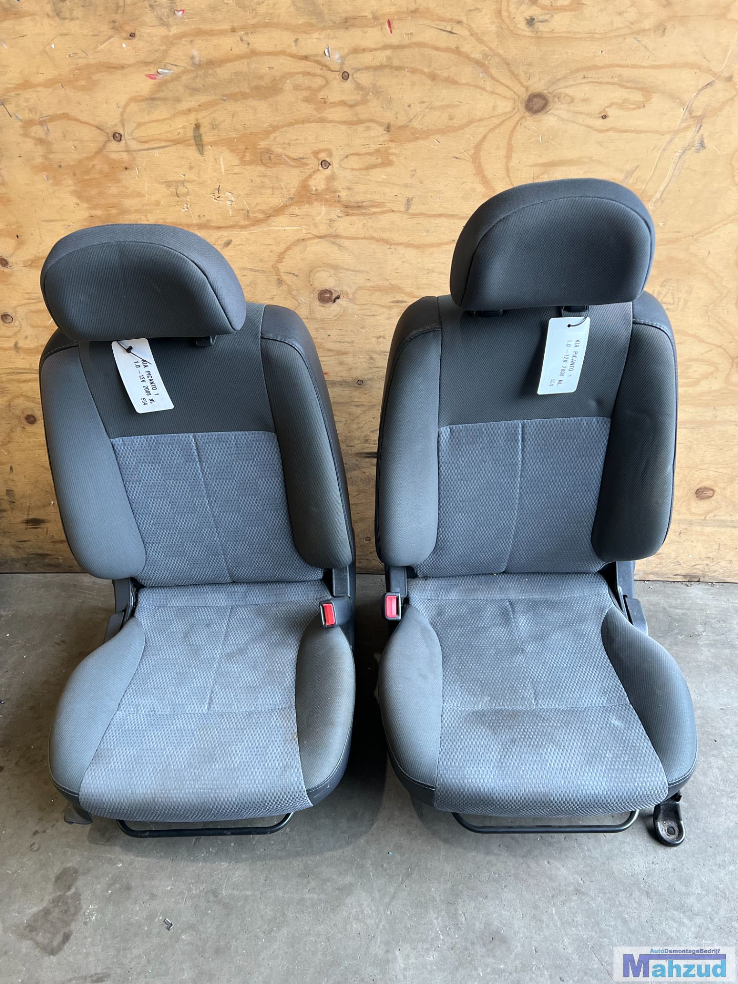 KIA PICANTO 1 interieur stoel achterbank 2004-2010