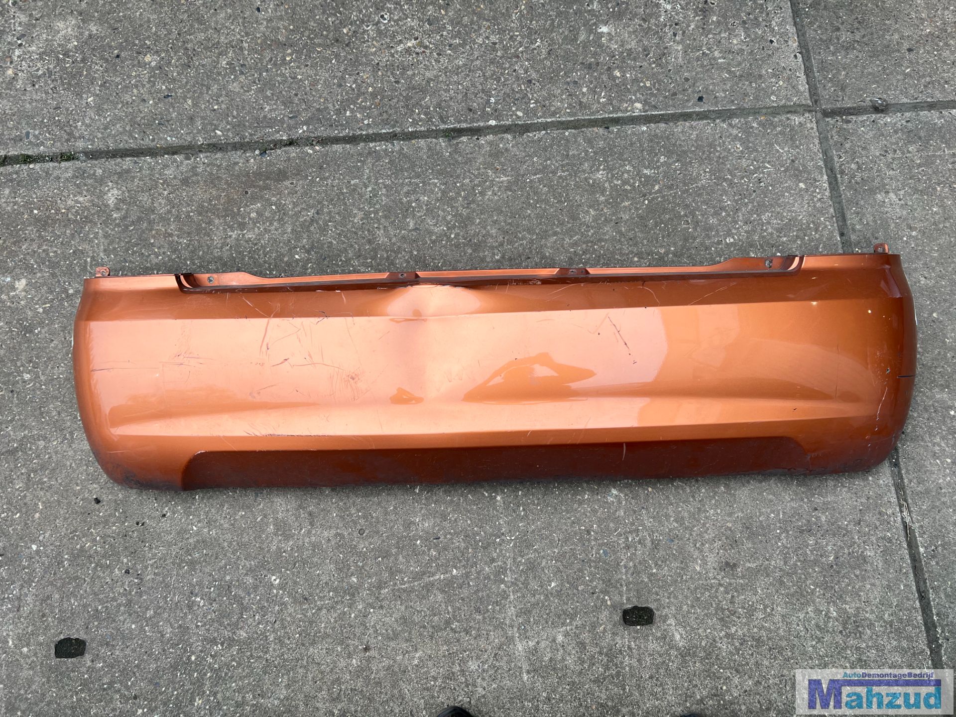 KIA PICANTO 1 Oranje 03 achterbumper 2004-2010