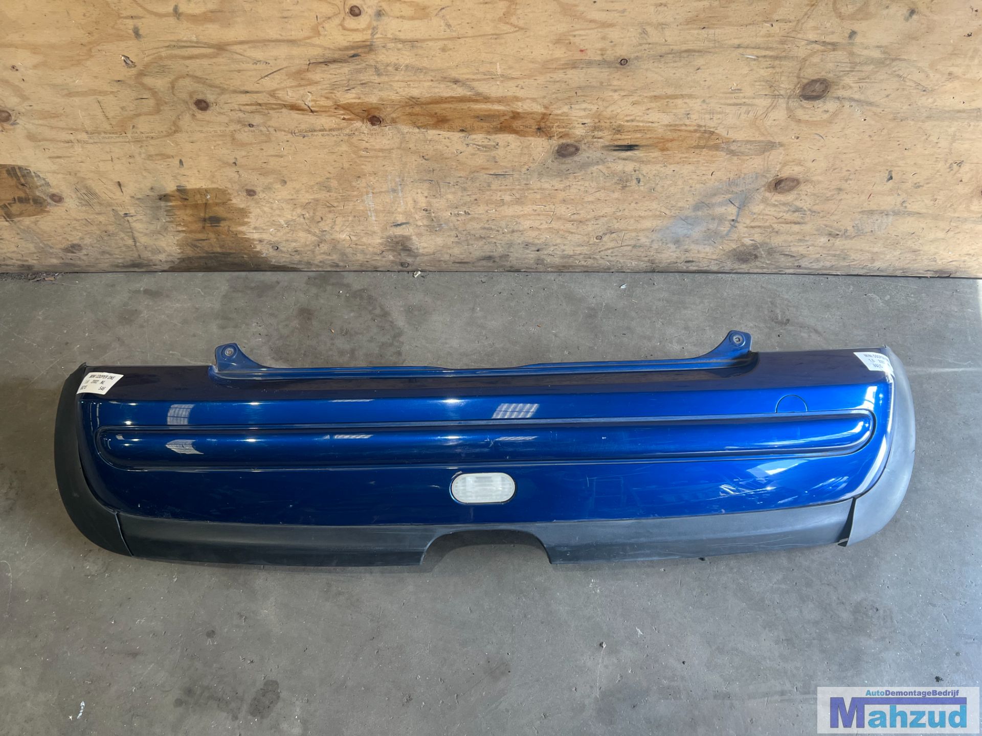 MINI COOPER ONE S R50 BLAUW 862/5 achterbumper 2001-2006