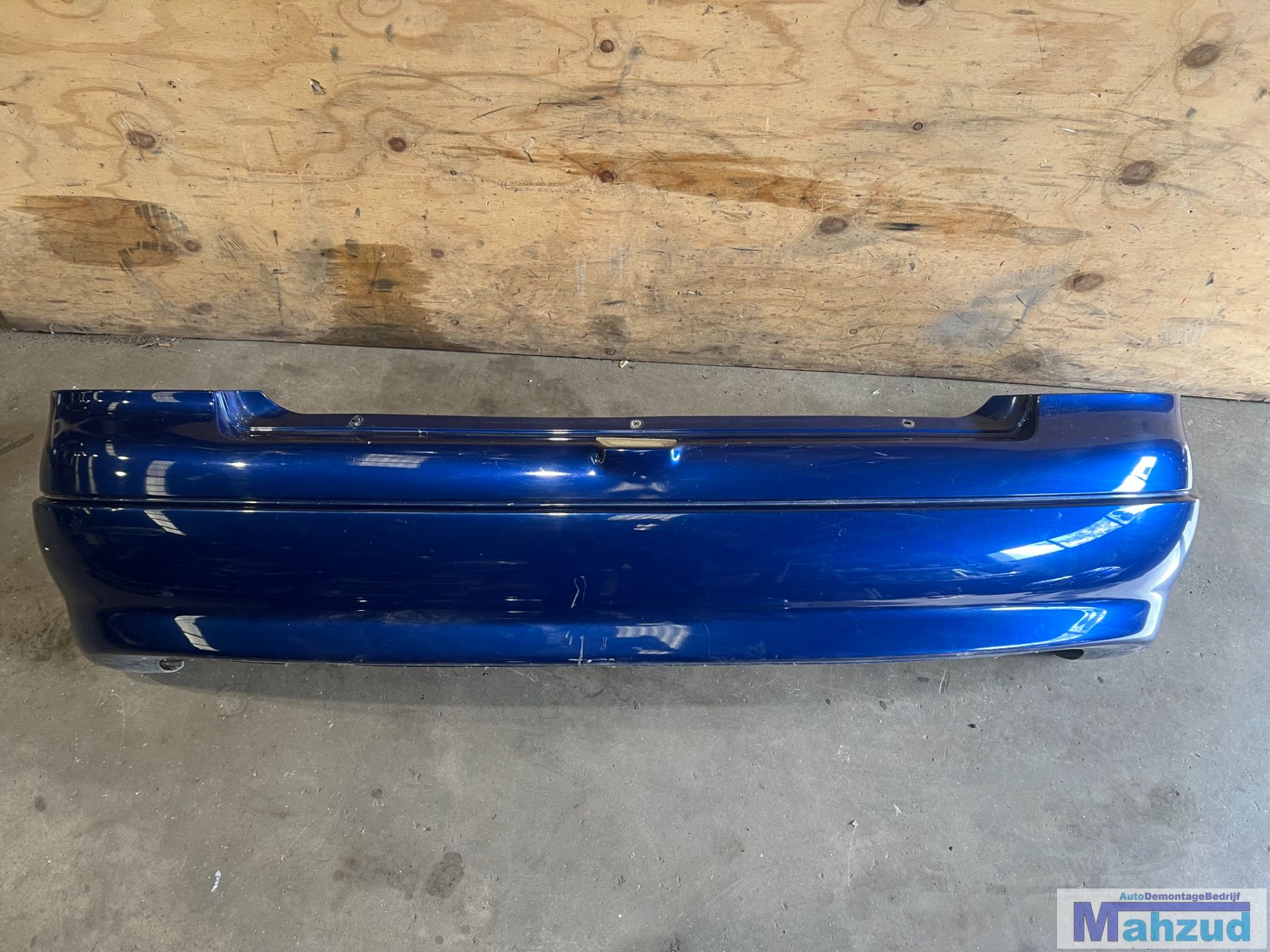 OPEL ASTRA G hatchback Blauw Z21B Achterbumper 1998-2004