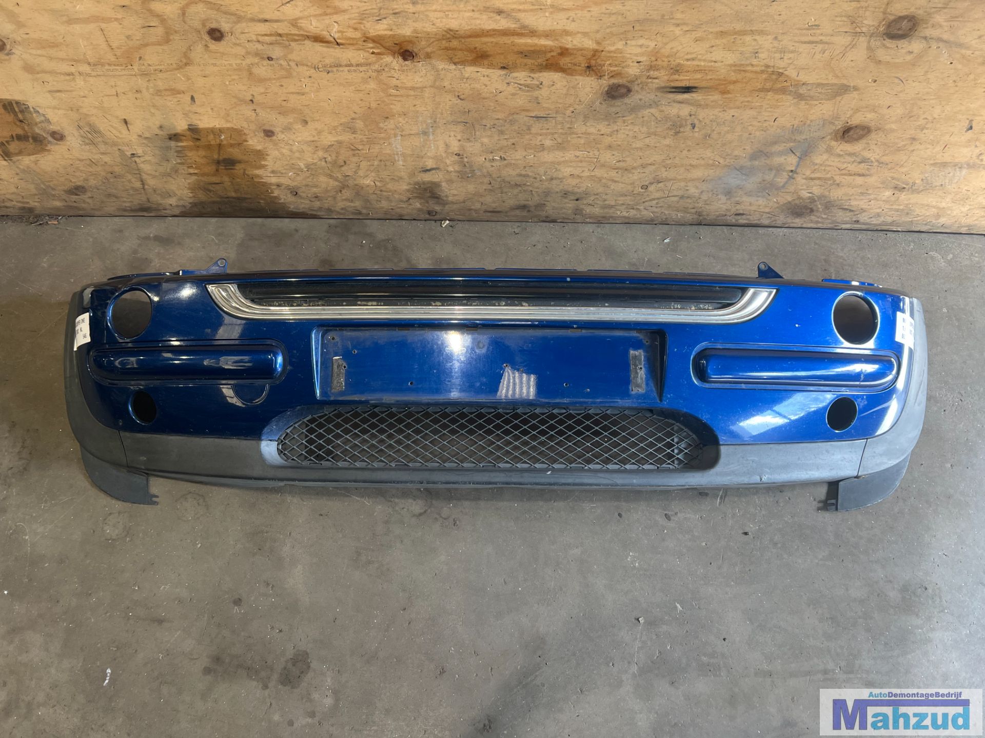 MINI COOPER ONE S R50 BLAUW 862/5 voorbumper 2001-2006
