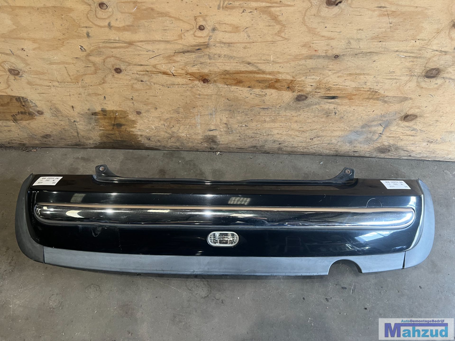 MINI COOPER ONE R50 zwart 303/9 achterbumper 2001-2006