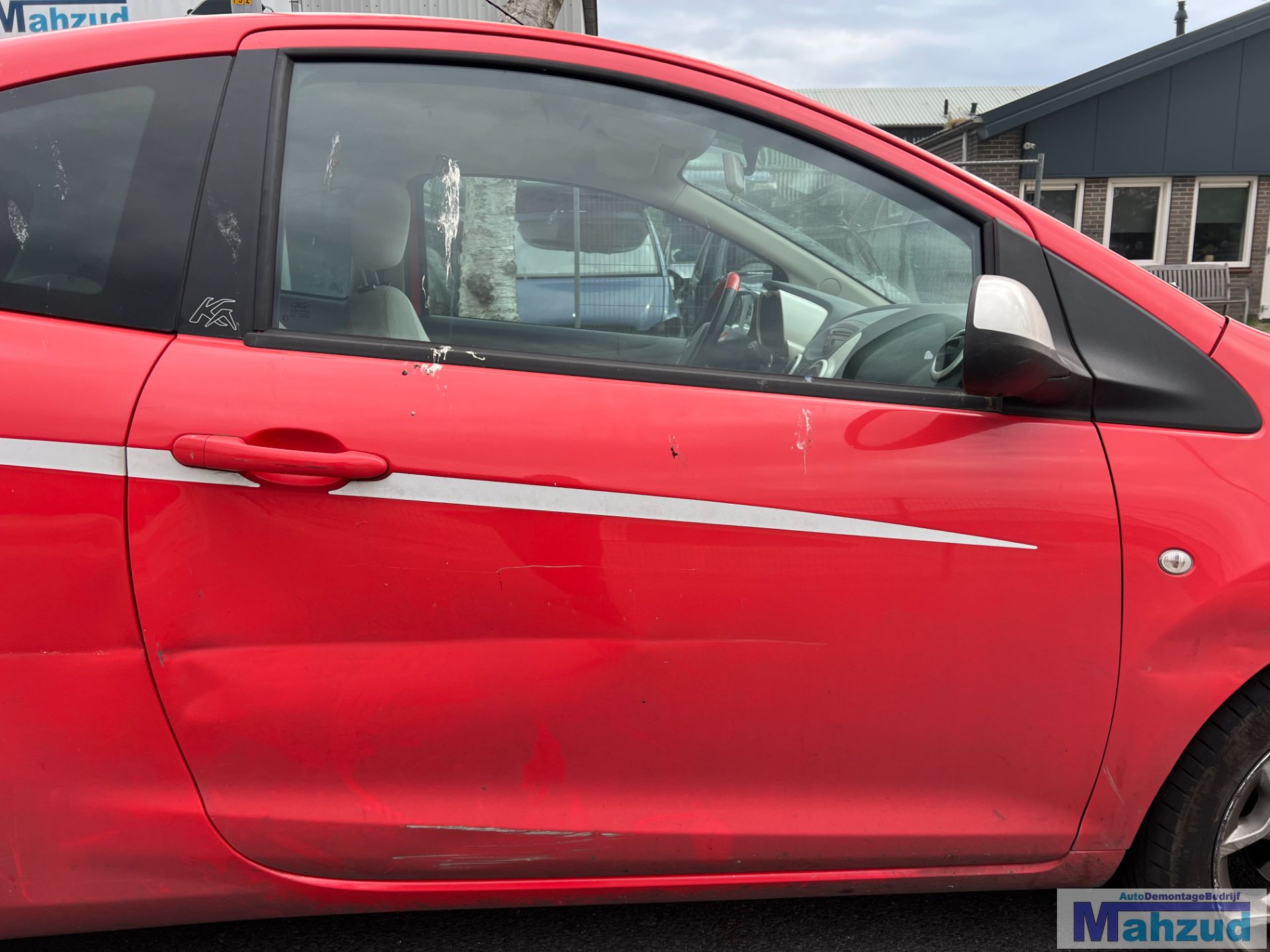 FORD KA 2 Rood 8P rechts deur portier 2008-2016