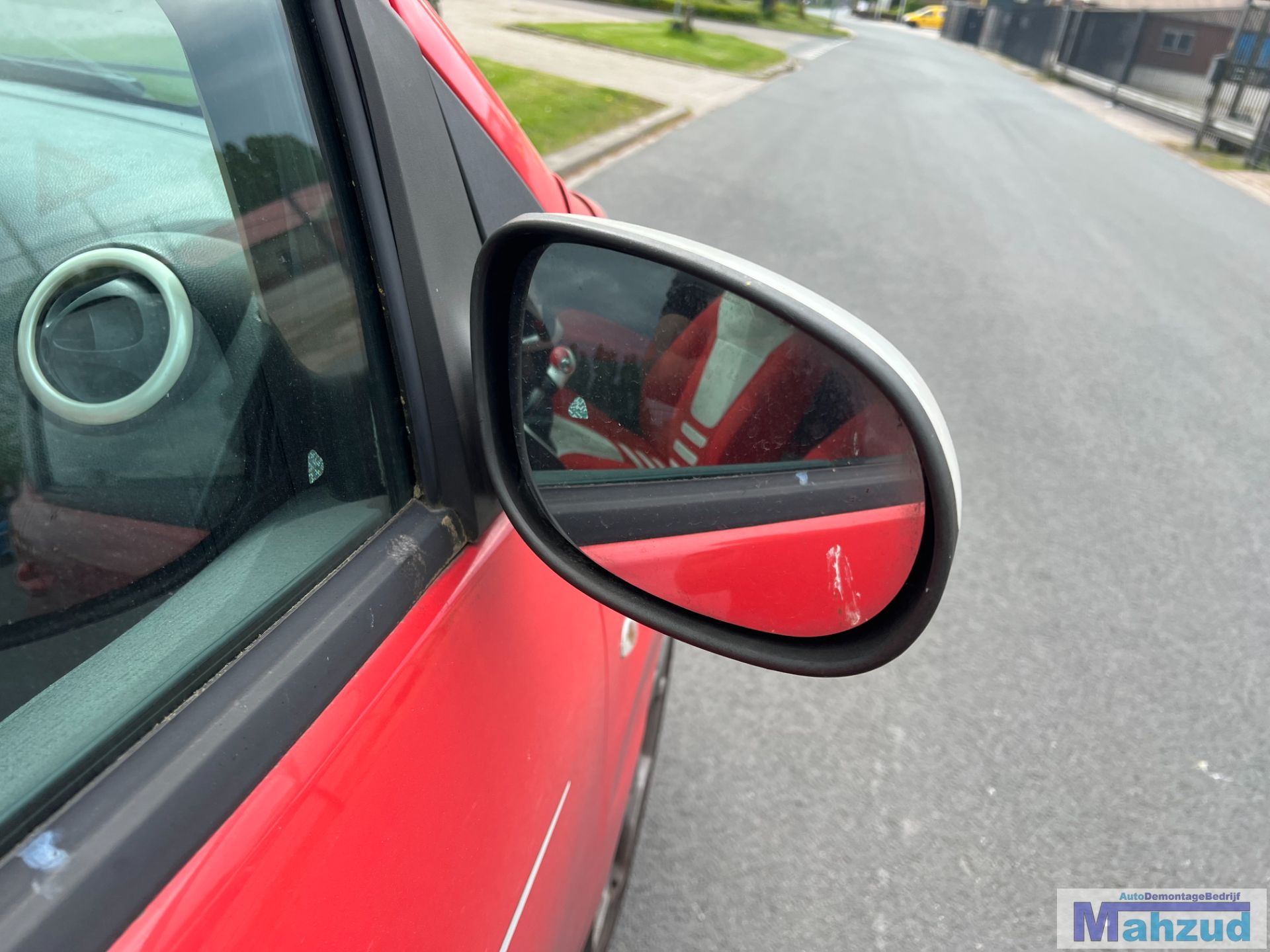 FORD KA 2 wit Rechts spiegel 2008-2016