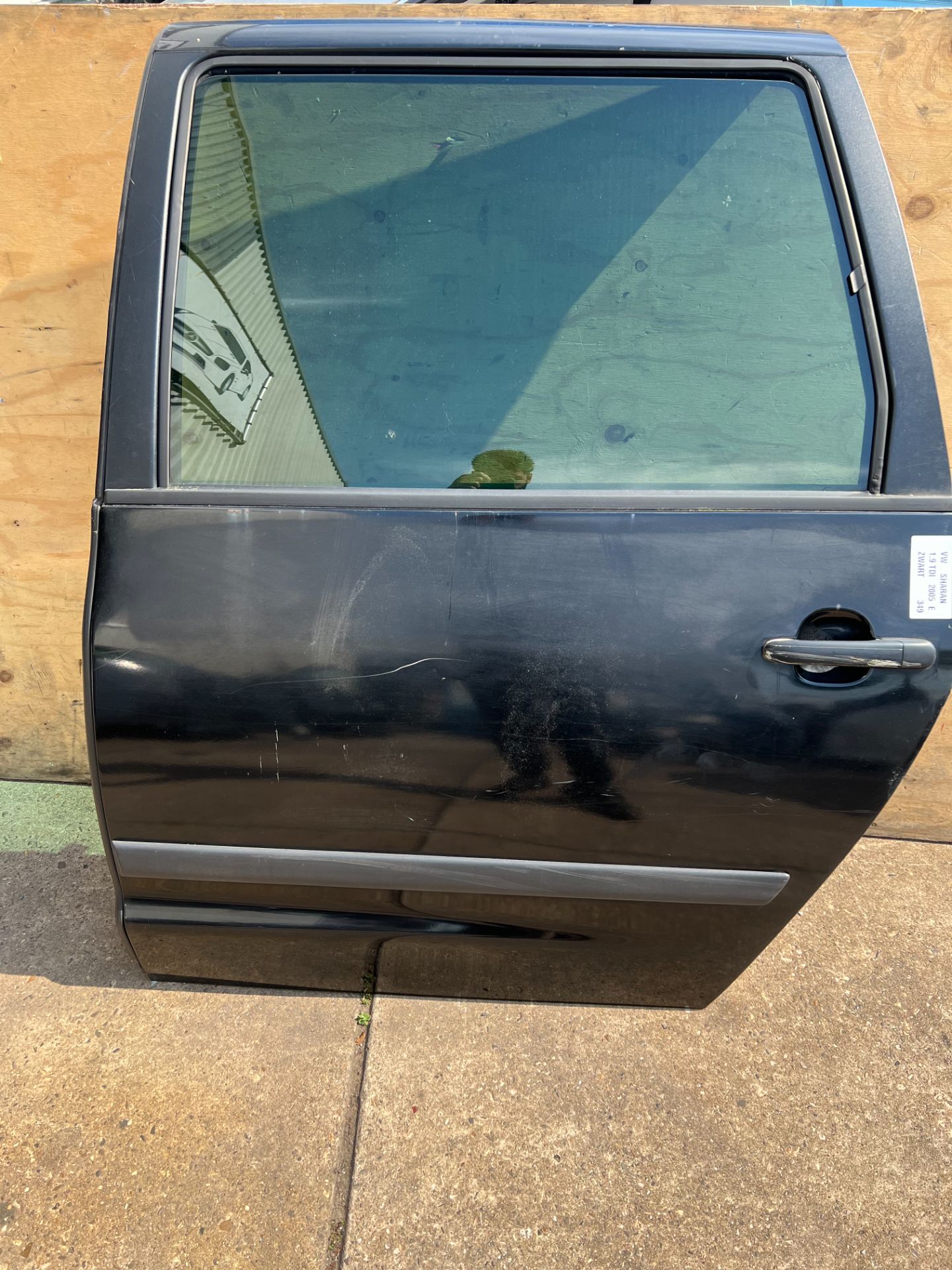 VW SHARAN zwart links achter deur 1995-2009