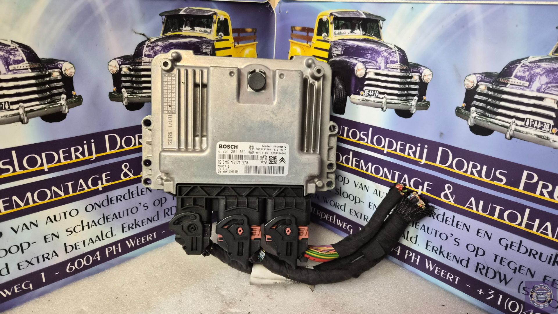 Peugeot 207 bj2010 ECU | Motormanagement 9663193780