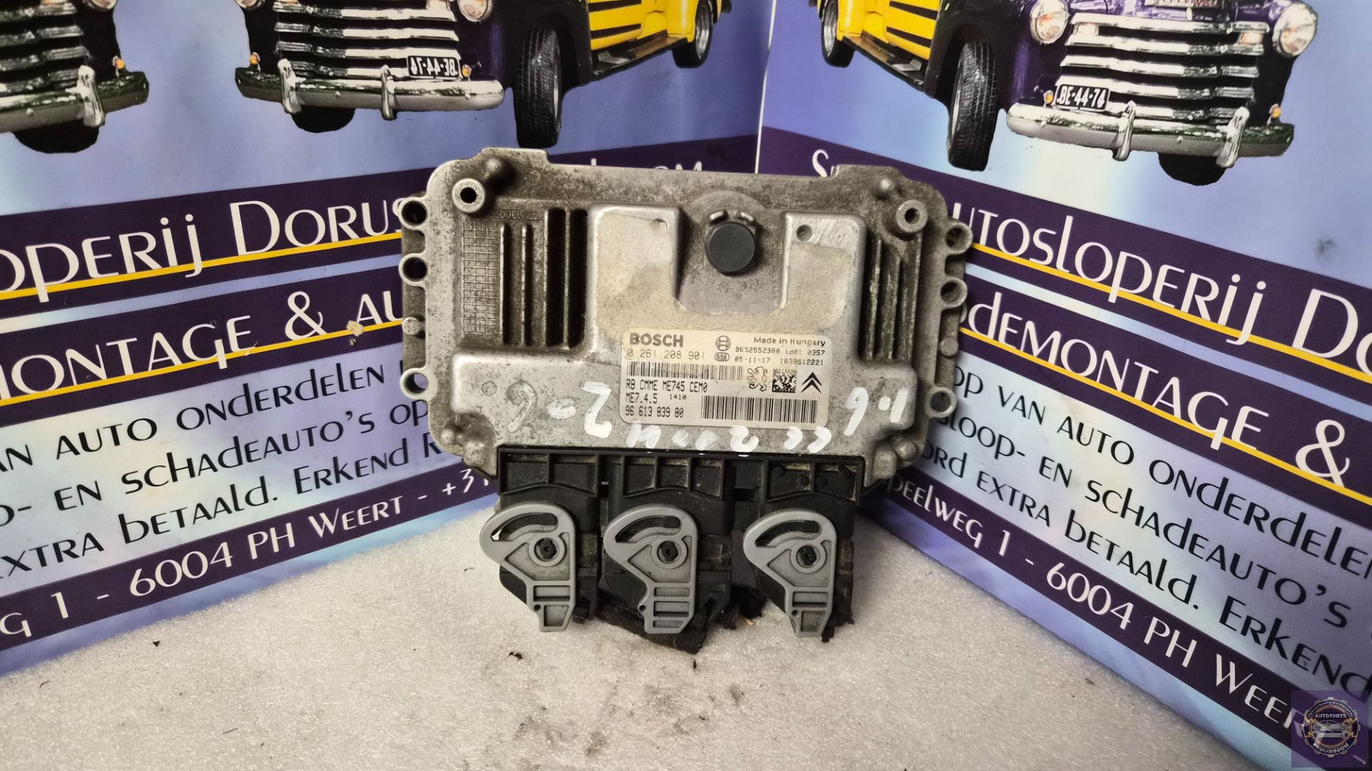 Peugeot 207 cc bj2005 ECU 9652552380