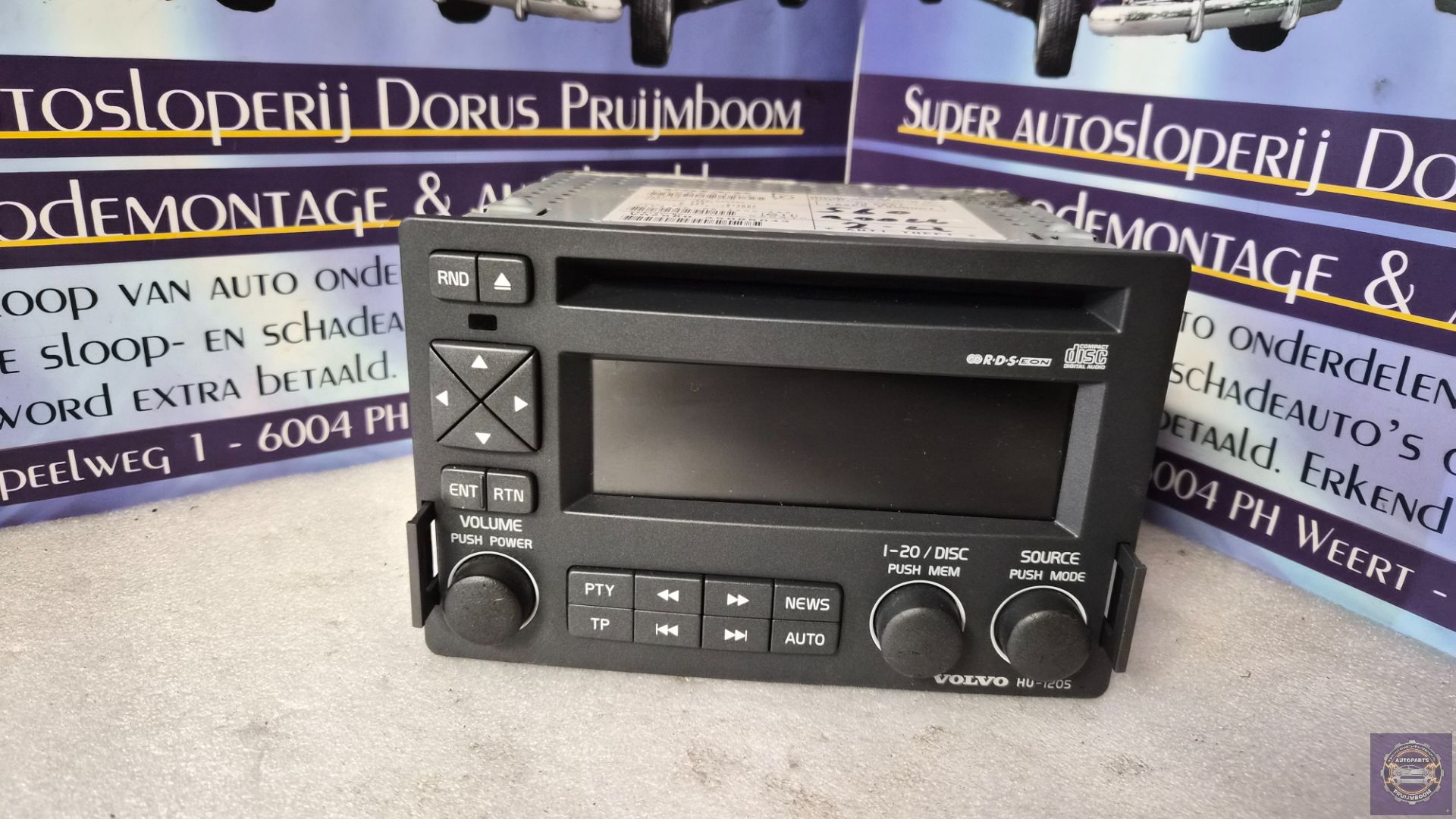 Volvo S60 bj2003 Radio CD speler met code