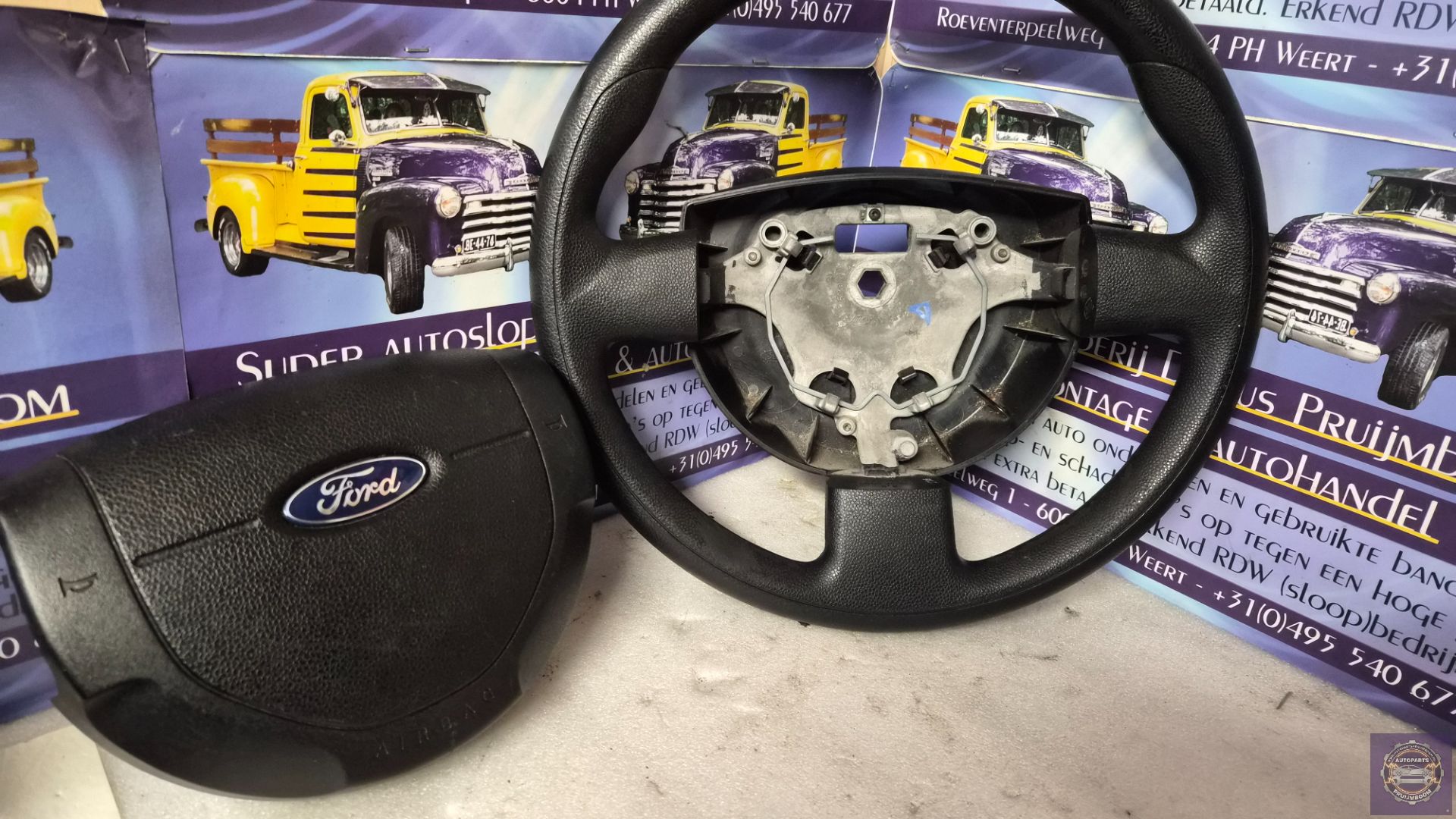 Ford Fiesta 5 JD JH Stuur+ airbag