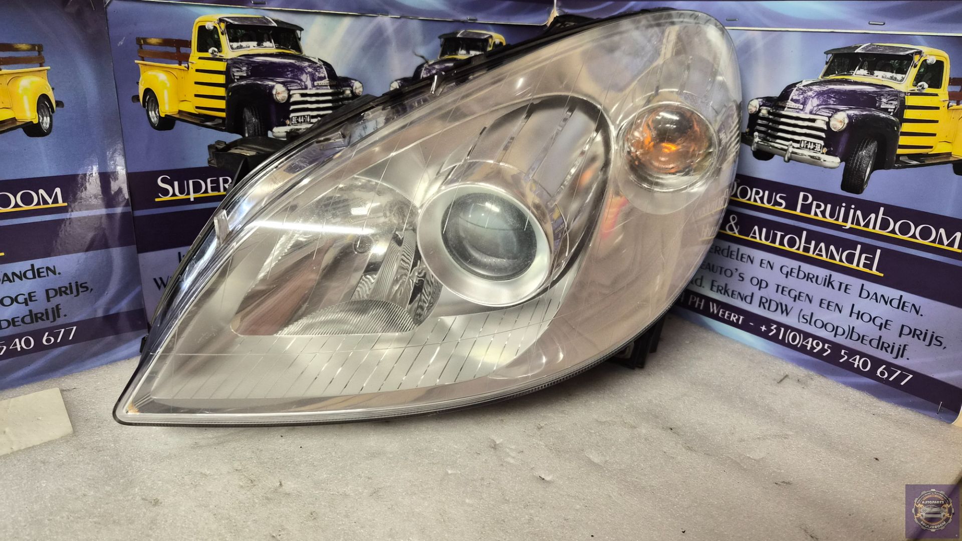 Mercedes-Benz B (W245) Koplamp links