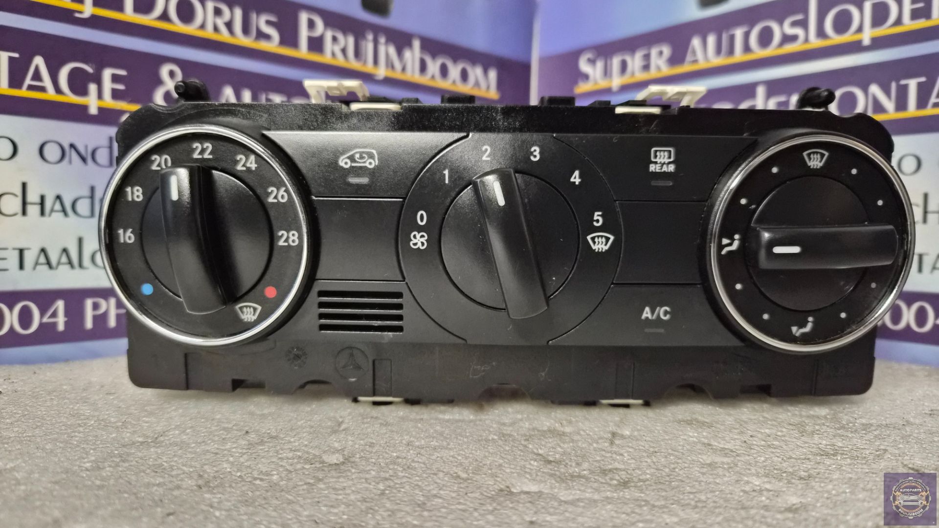 Mercedes-Benz B W245 Kachel Airco Climate control bediening