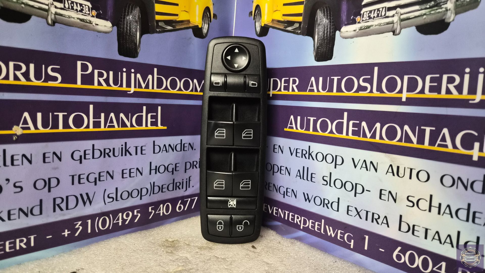 Mercedes-Benz B (W245) Raambediening schakelaar