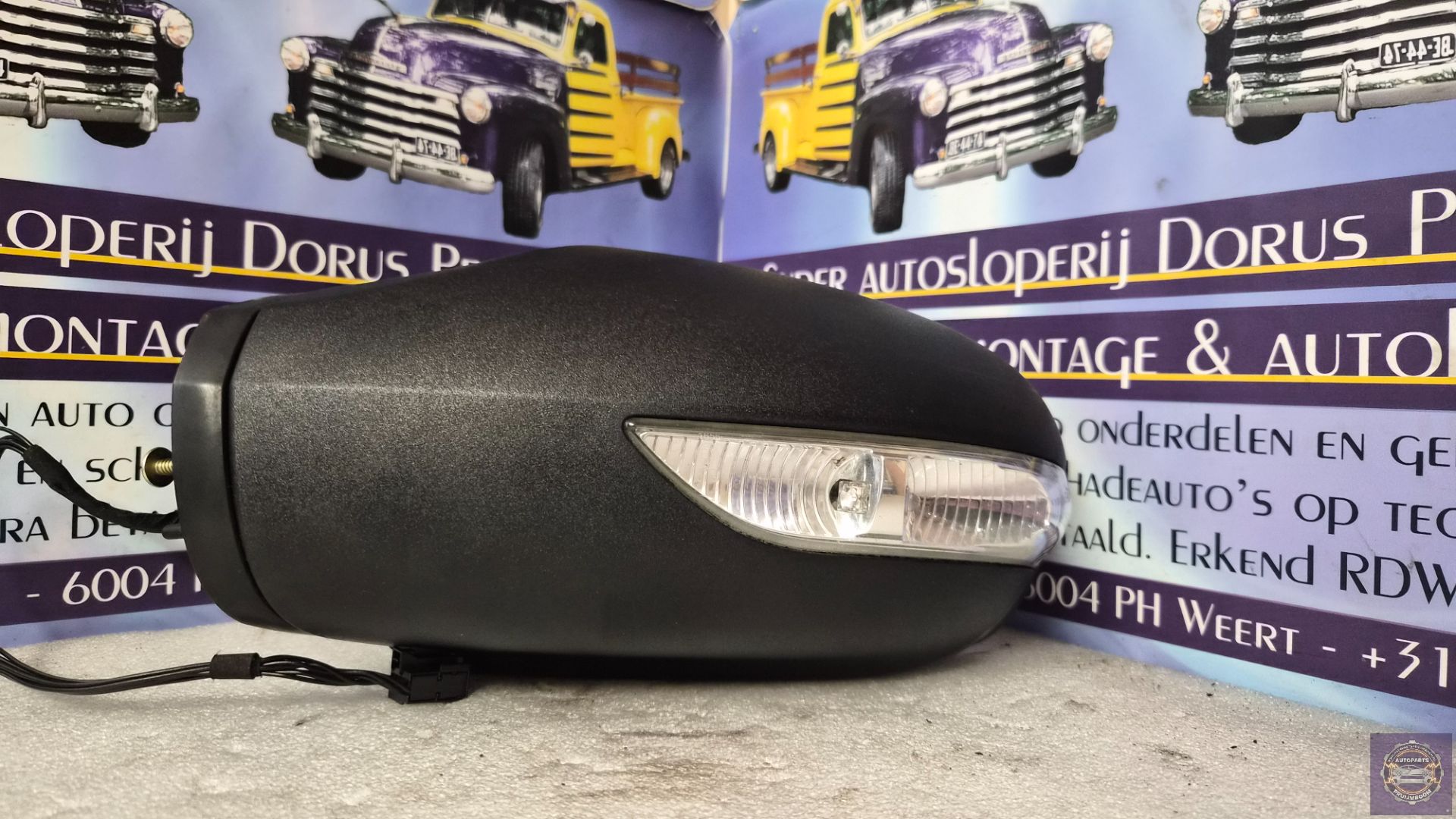 Mercedes A W169 B W245 Buiten spiegel links 7 draden