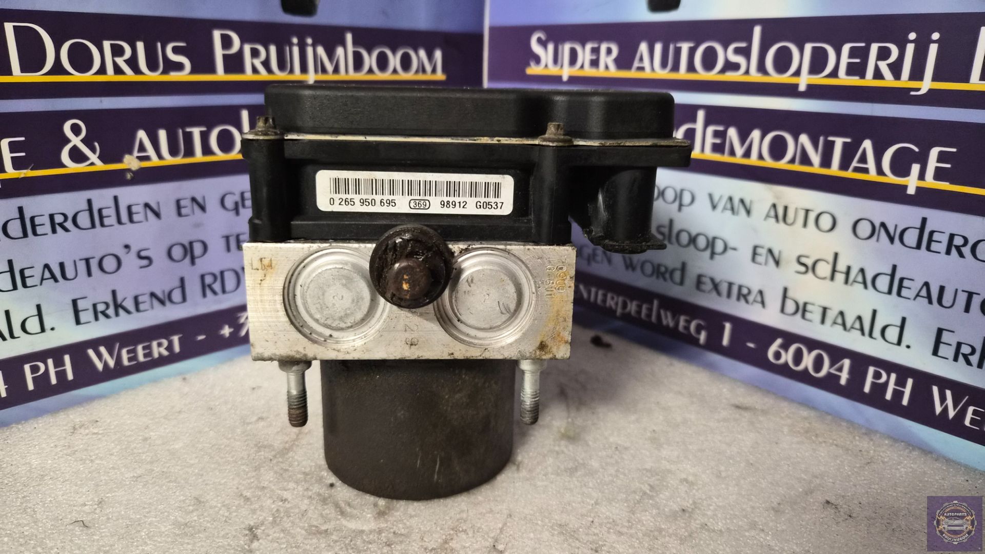 Hyundai i30 1.6 CRDi ABS pomp 0265950695
