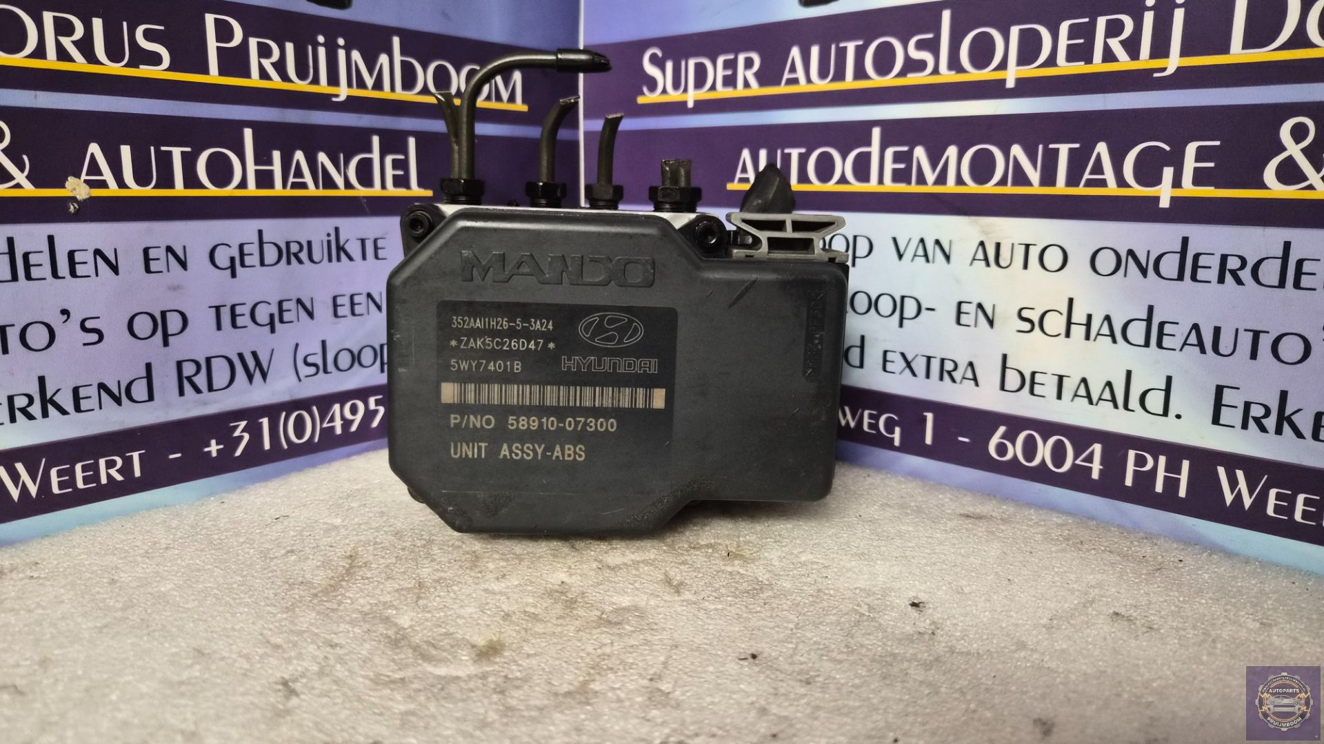 Kia Picanto bj2006 1.0 12V ABS pomp 5891007300