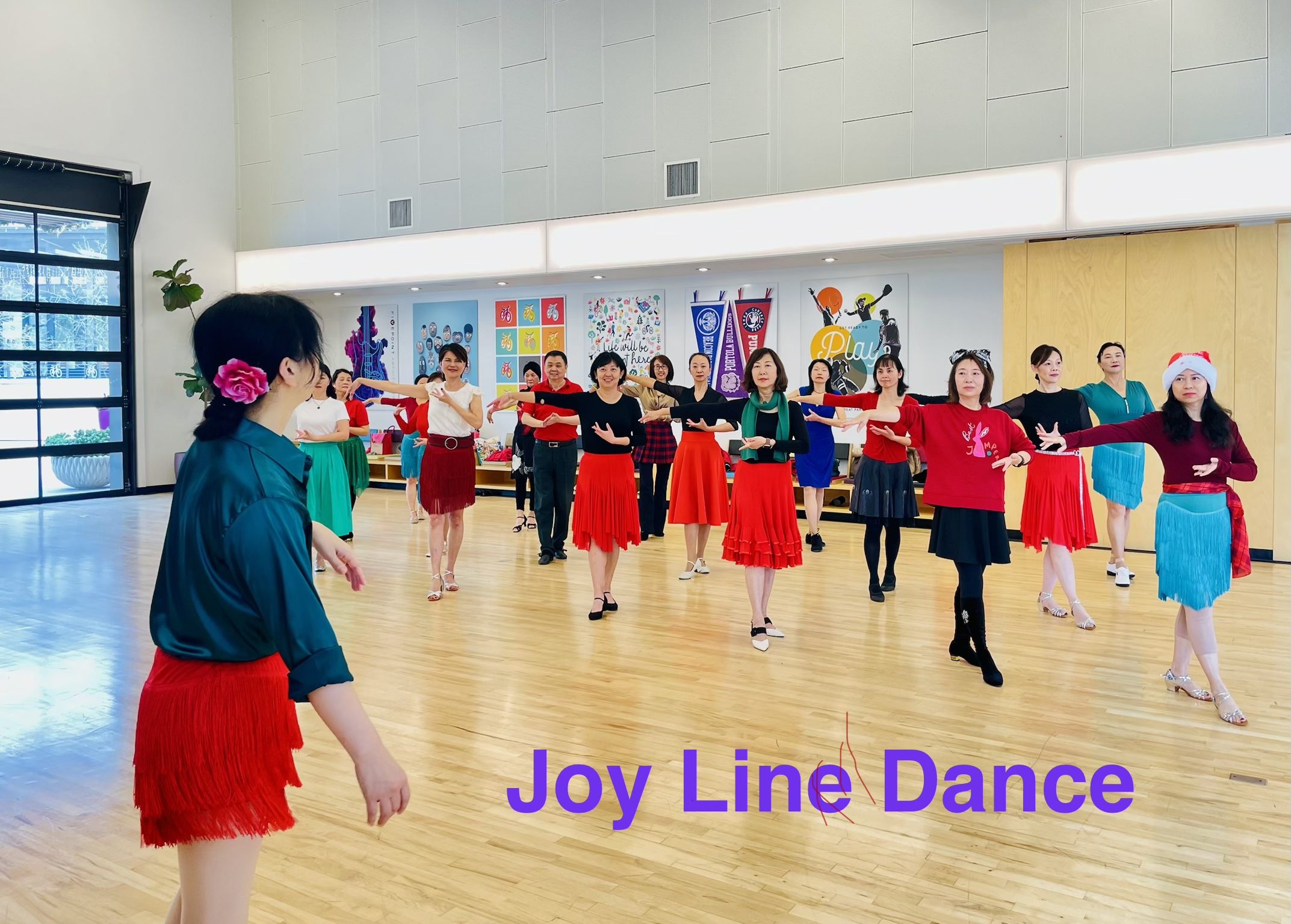 Joy Artistic Line Dance  logo