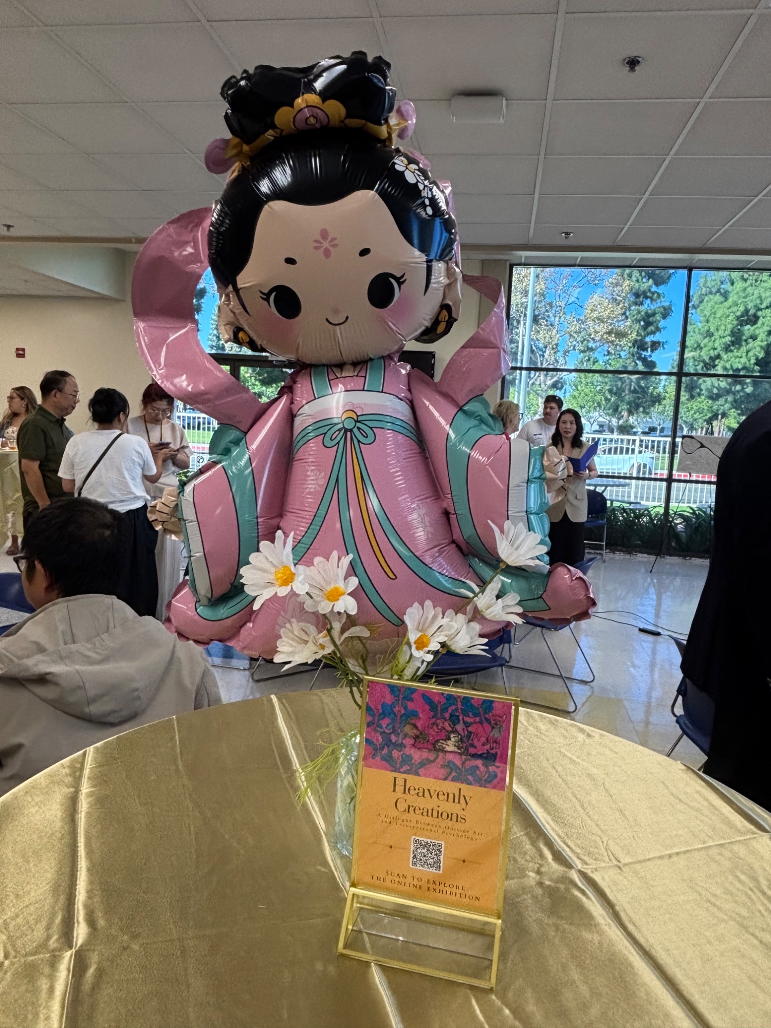 Mid-Autumn Festival and Opening of Transpersonal & Outsider Art Exhibition photo