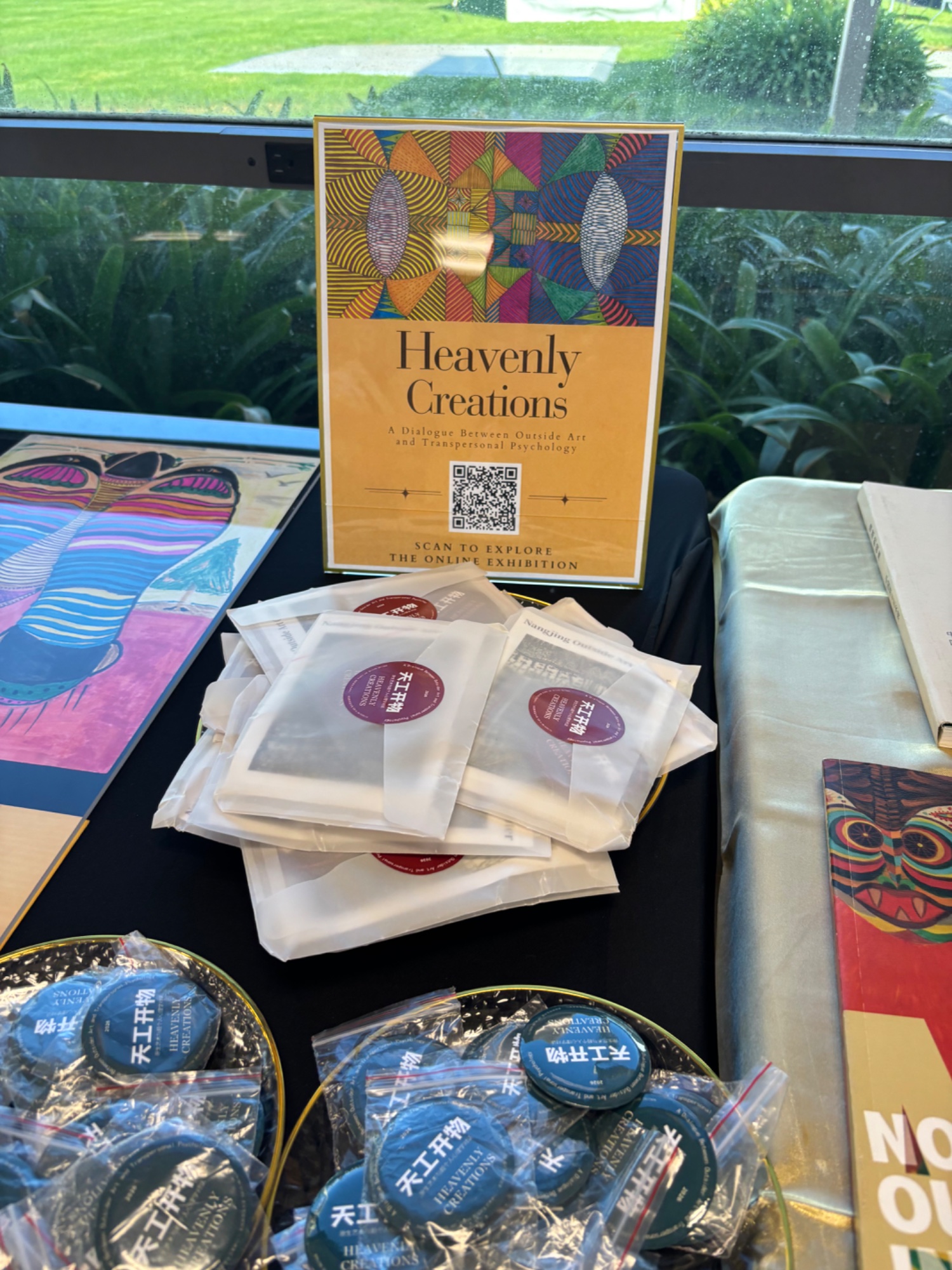 Mid-Autumn Festival and Opening of Transpersonal & Outsider Art Exhibition photo