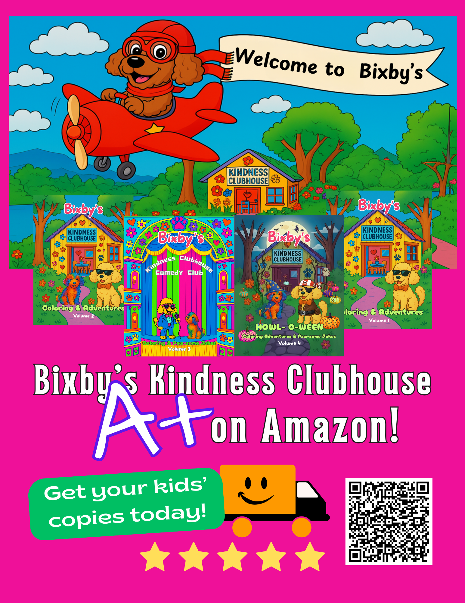 Poster for Bixby's Kindness Clubhouse