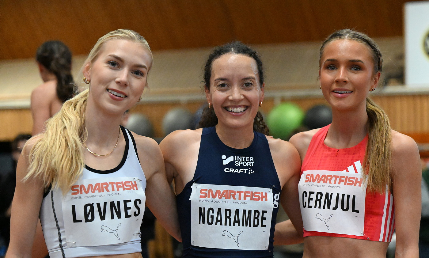 Norsk seger på kvinnornas 1500 m