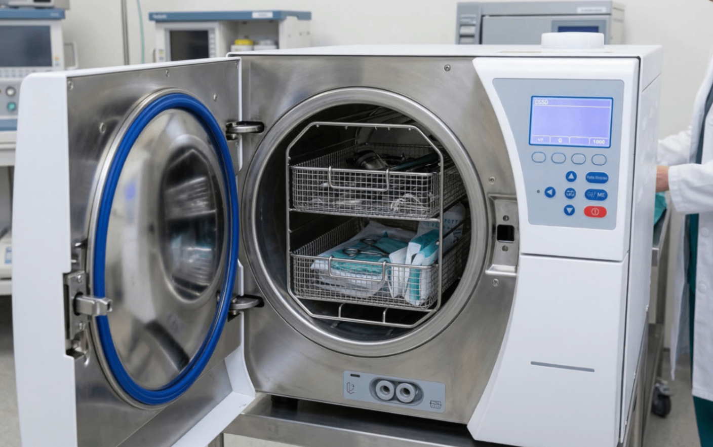 Esterilizador autoclave clase B 18 litros - Imagen 1