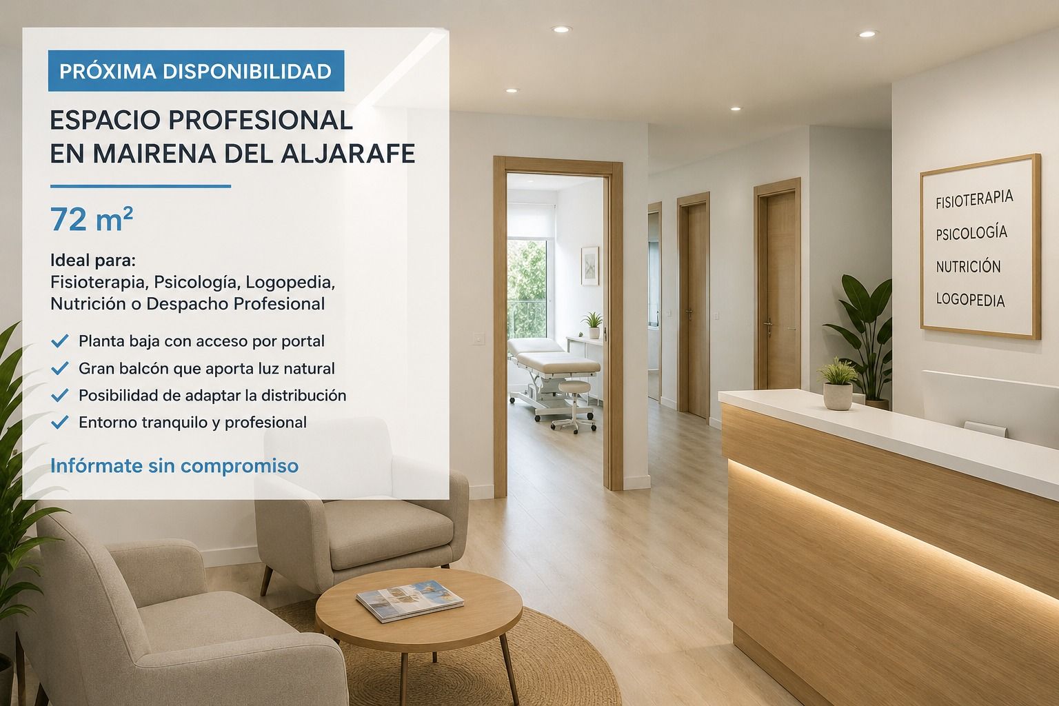 Despacho para Profesional Independiente | Alquiler | MEETMEDIX