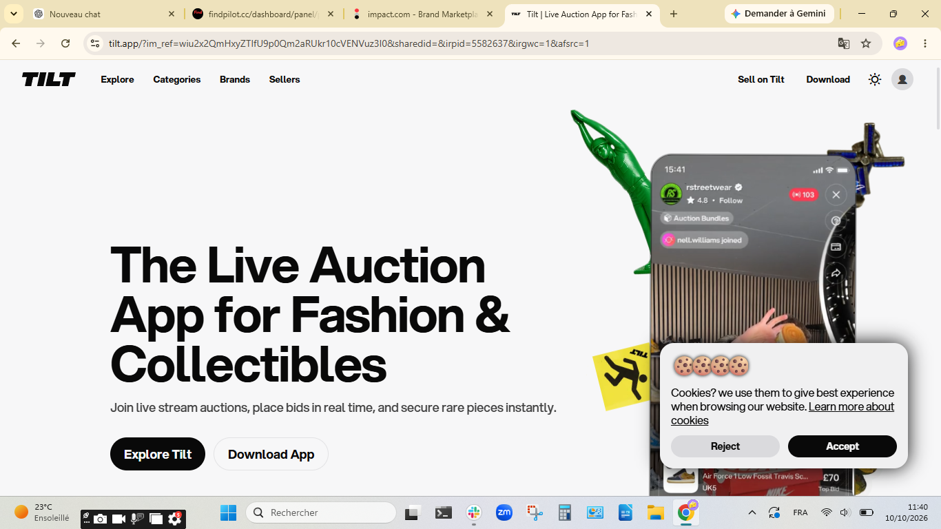 Buy and Bid for deals  Live Auction App for Fashion & Collectibles