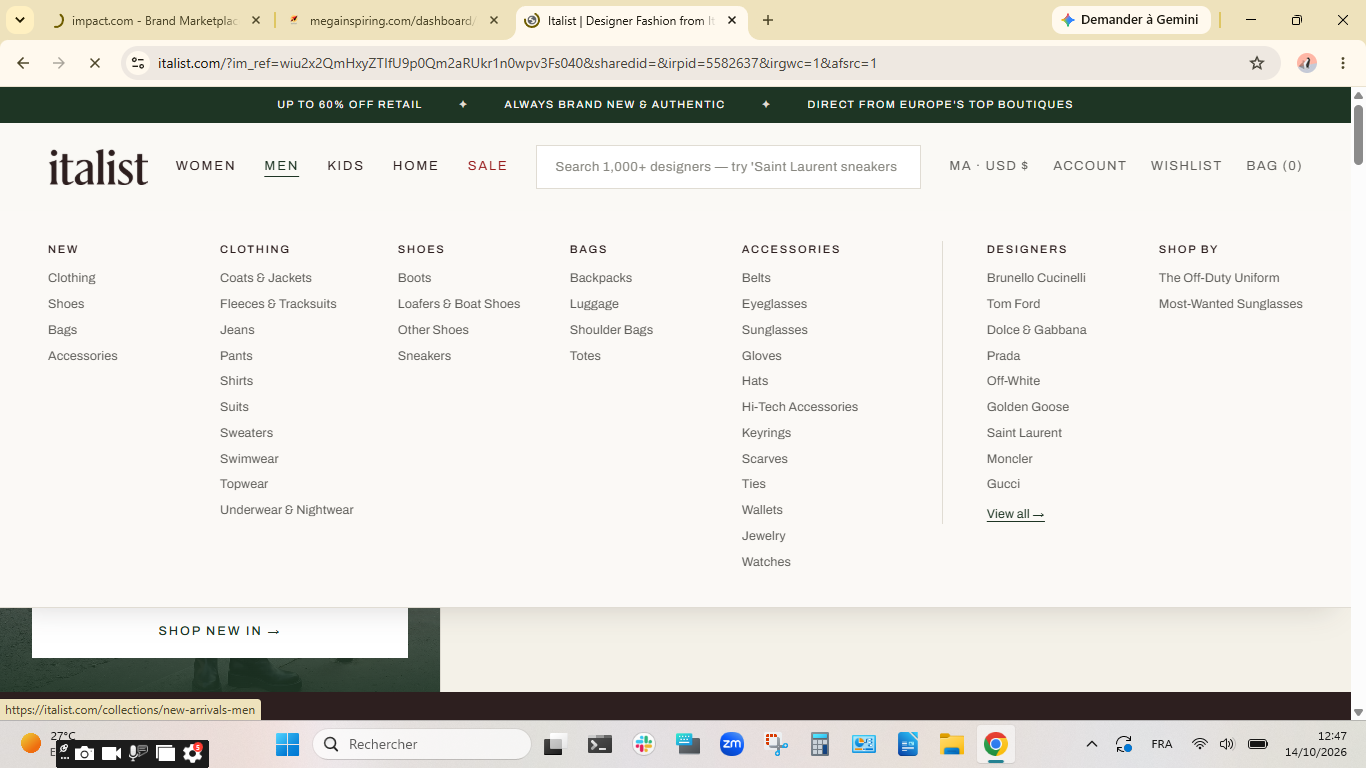 Buy Premium Luxury items all categories from Italist Marketplace