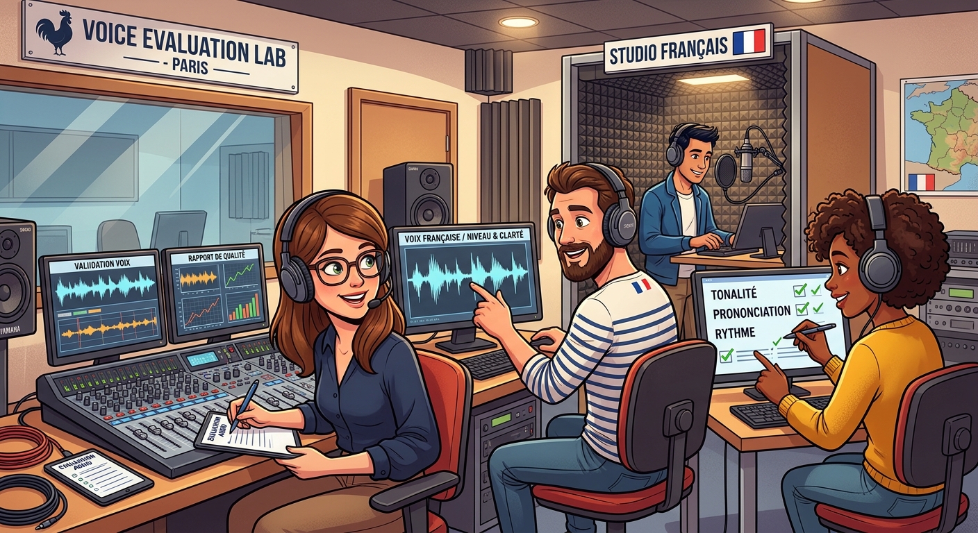 French Voice and Audio Evaluation Expert