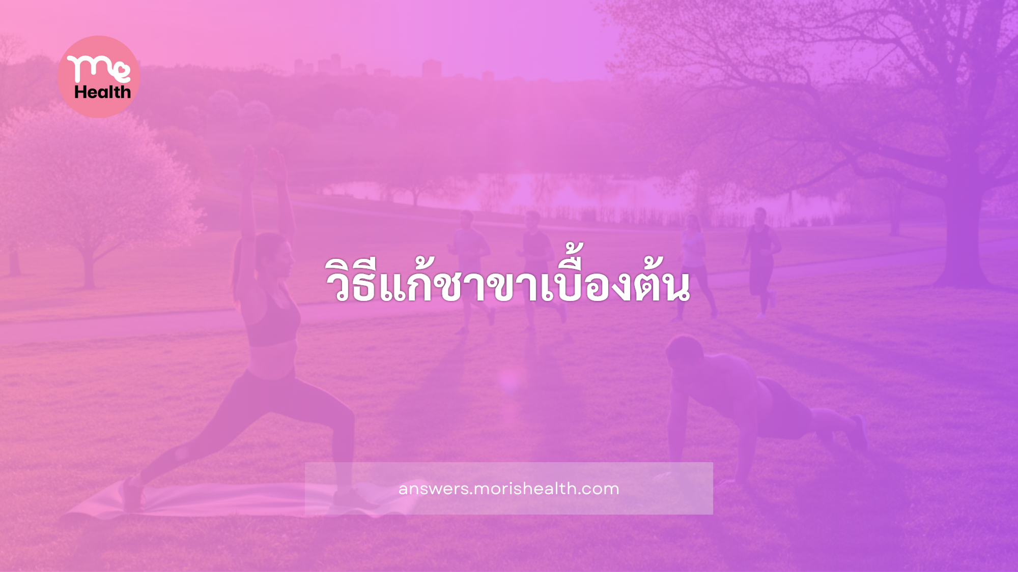 วิธีแก้ชาขาเบื้องต้น