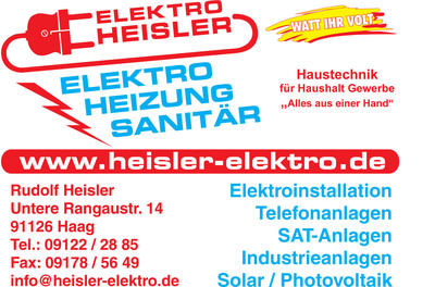 Offene Jobs von Elektro Heisler GmbH bei mehrmacher