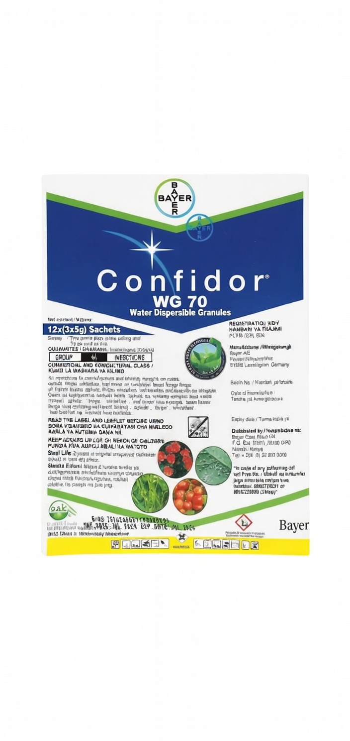 CONFIDOR WG 70 - Bayer Crop Science Crop Protection Products in Kenya | Mel-Agri