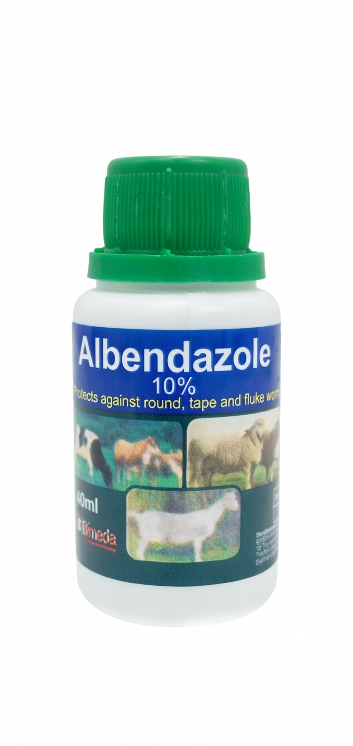Buy ALBENDAZOLE 10% 40ML online at Mel-Agri Animal Health