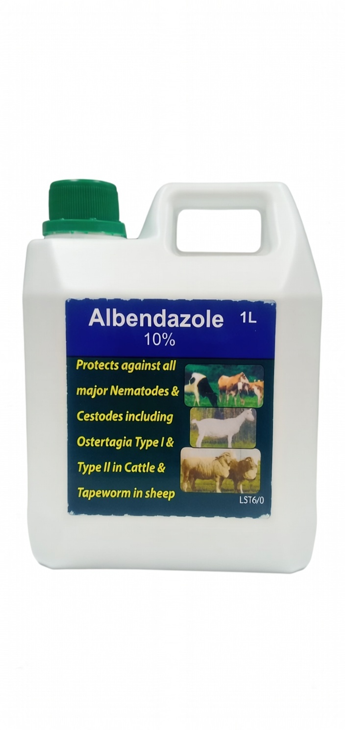 Buy ALBENDAZOLE PLUS 10% 1LTR online at Mel-Agri Animal Health