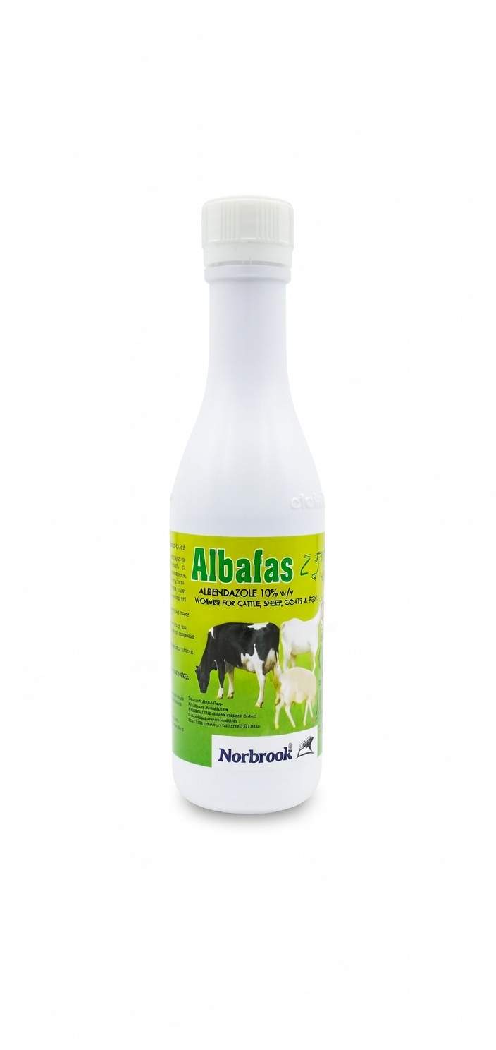 Buy ALBAFAS 2.5% 120ML. online at Mel-Agri Animal Health