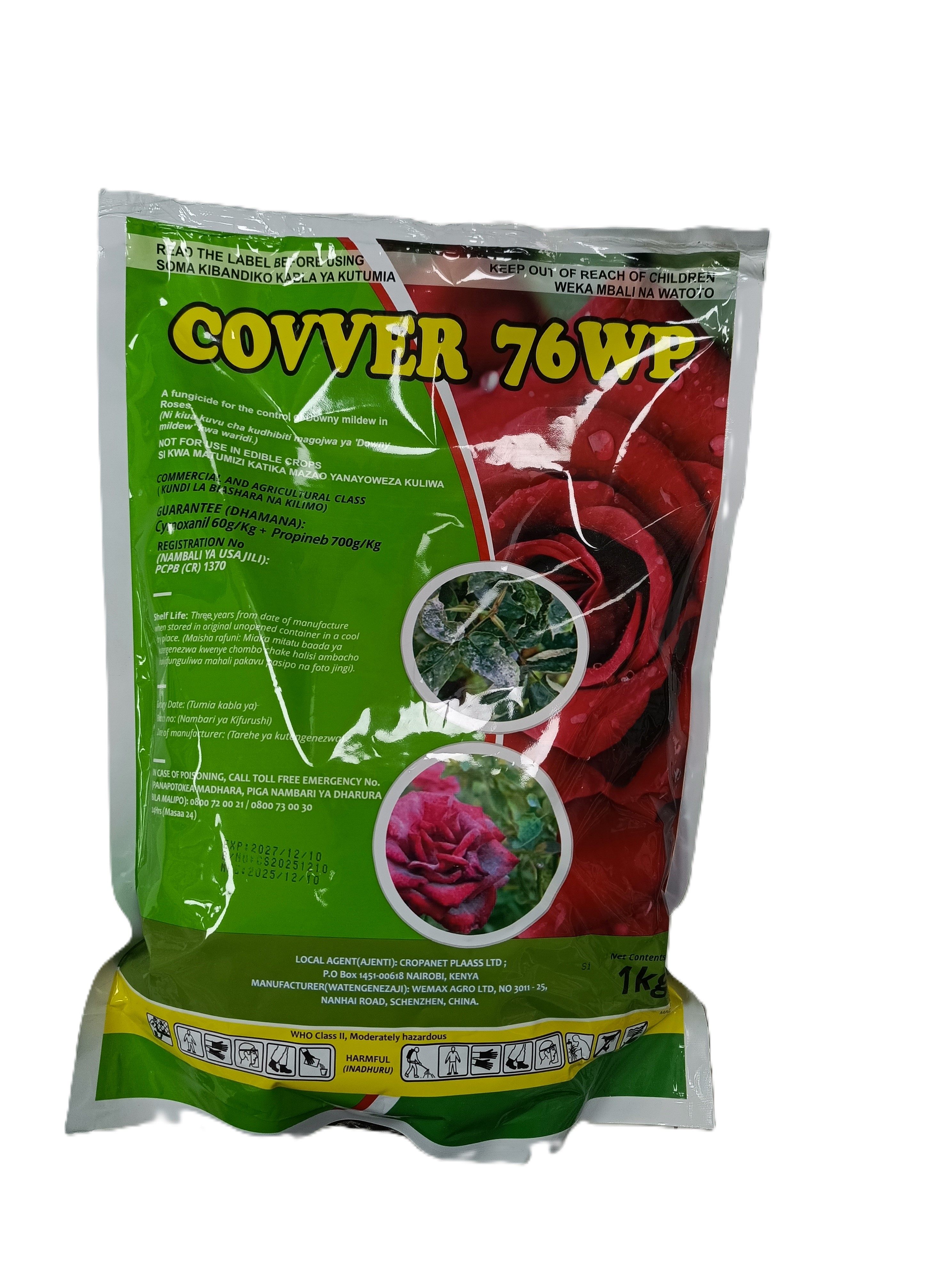 Covver 76WP - Truvets Techno Systems Limited Crop Protection Products in Kenya | Mel-Agri
