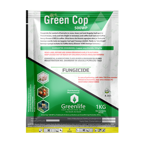 Green Cop 500WP - Greenlife Crop Protection Africa Crop Protection Products in Kenya | Mel-Agri