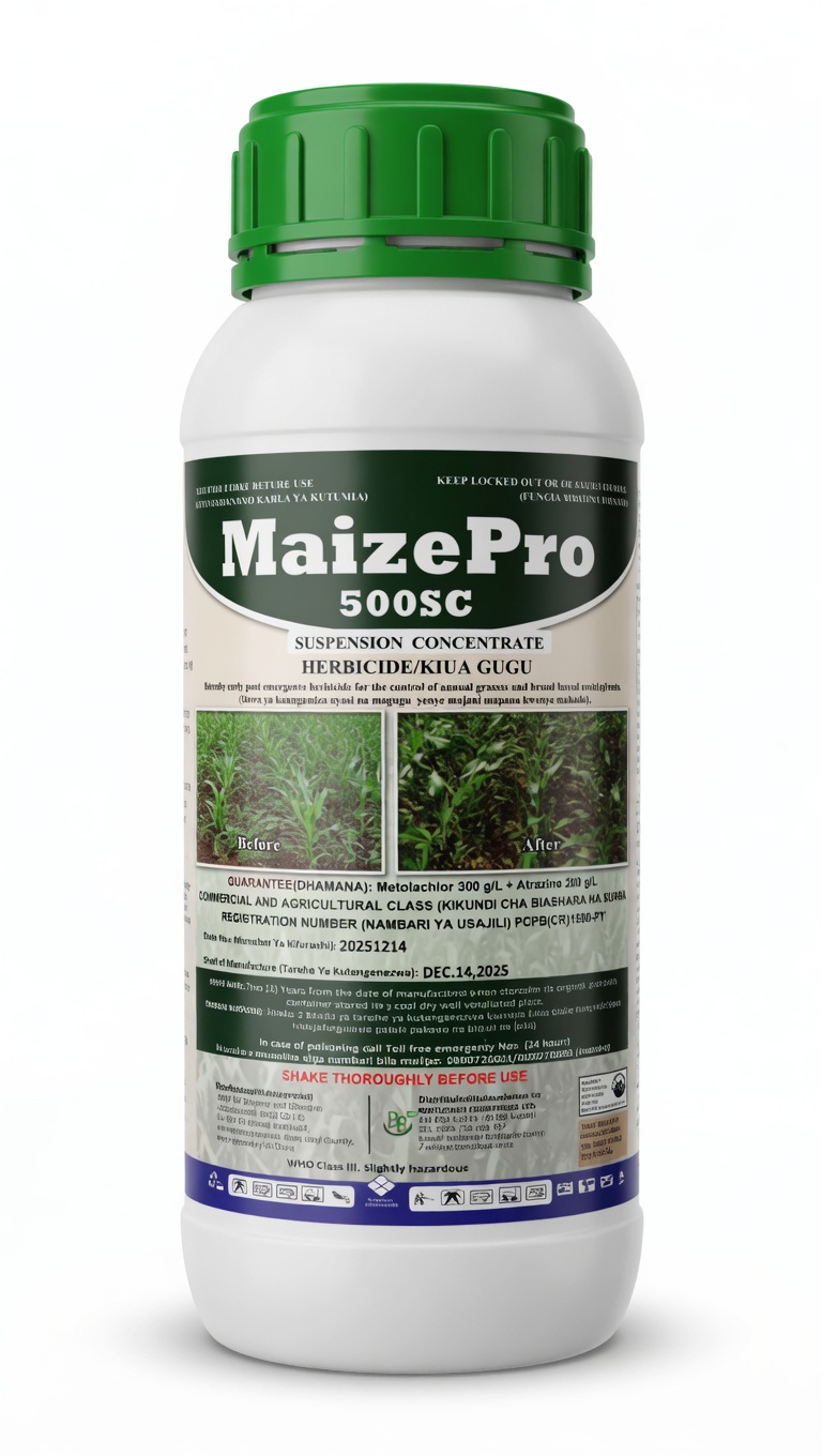 Buy MaizePro 500SC online at Mel-Agri Crop Protection Products