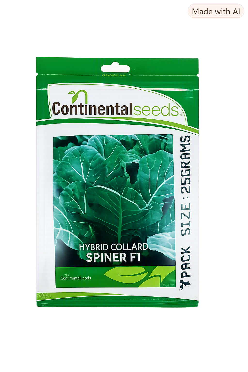 Hybrid Collard -Spiner F1 - Continental Seeds Co. Limited Seeds in Kenya | Mel-Agri