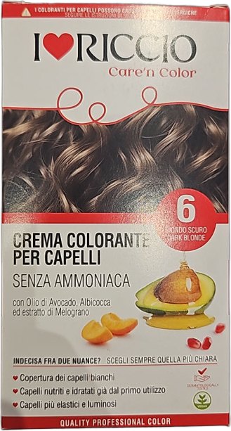Crema Colorante per Capelli senza Ammoniaca