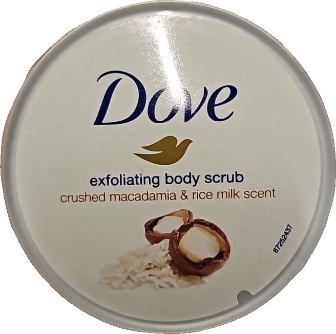 Dove Exfoliating Body Scrub Crushed Macadamia & Rice Milk