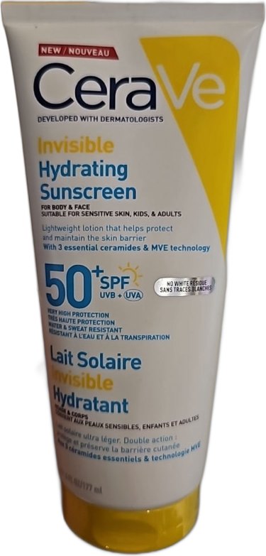 Invisible Hydrating Sunscreen