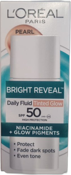 Bright Reveal Daily Fluid Tinted Glow SPF 50+