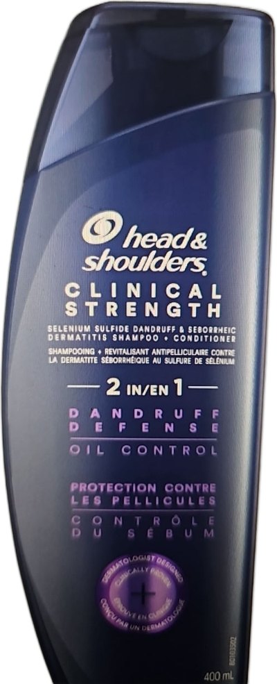 Head & Shoulders Clinical Strength Dandruff Defense Dry Scalp Rescue 2-in-1 Shampoo