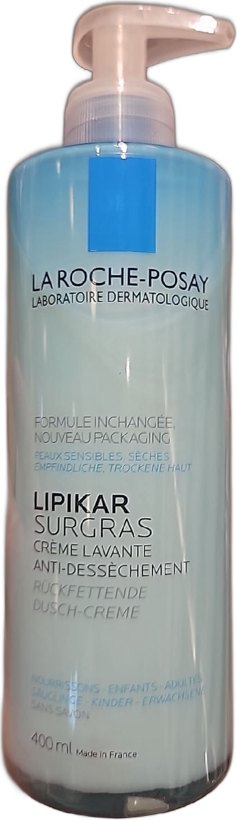 Lipikar Surgras Crème Lavante Anti-Dessèchement